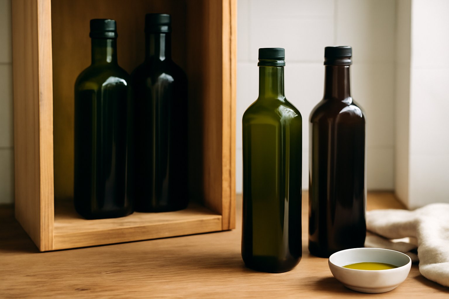 Come conservare l'olio in cucina col caldo: la guida pratica